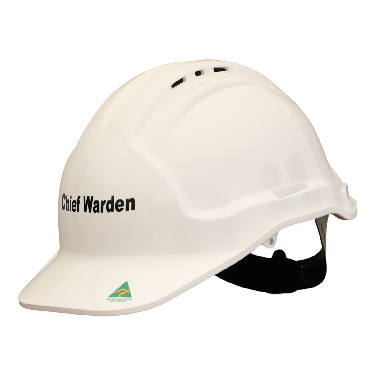 Chief Warden Hard Hat White Proactive Group