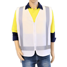 Load image into Gallery viewer, Hi Vis Zip Up Communications Officer Vest Front View
