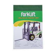 Load image into Gallery viewer, Forklift Duplicate Single Shift Pre Start Safety Checklist and Maintenance Logbook cover
