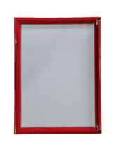 Load image into Gallery viewer, Red A4 Snap Lock Evacuation Diagram Holder
