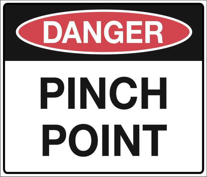 Danger Sign Pinch Point