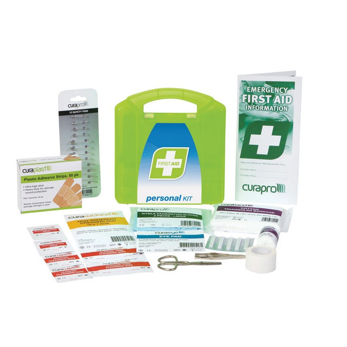 Personal First Aid Kit - Plastic Portable