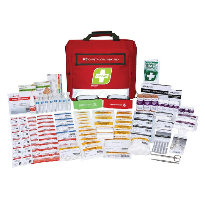 First Aid Kit - R3 Constructa Max Pro Kit (Soft Pack)