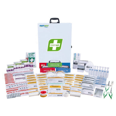 First Aid Kit - R3 Industra Max Pro Kit (Metal Wall Mount)