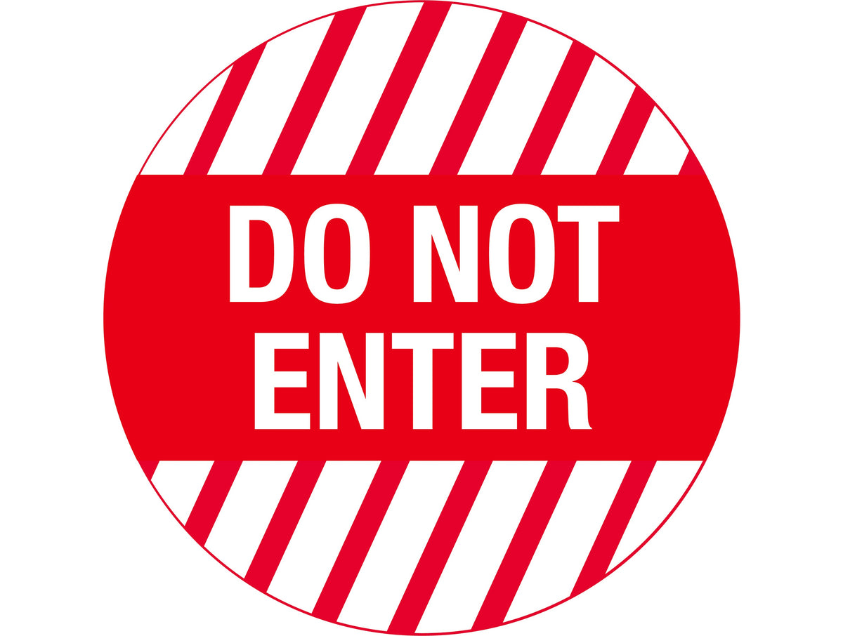 Floor Graphics, Do Not Enter | Proactive Group