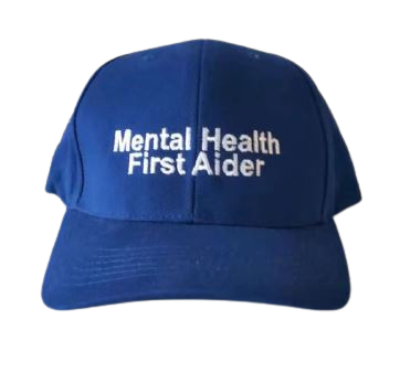 Blue Mental Health First Aider Cap Image